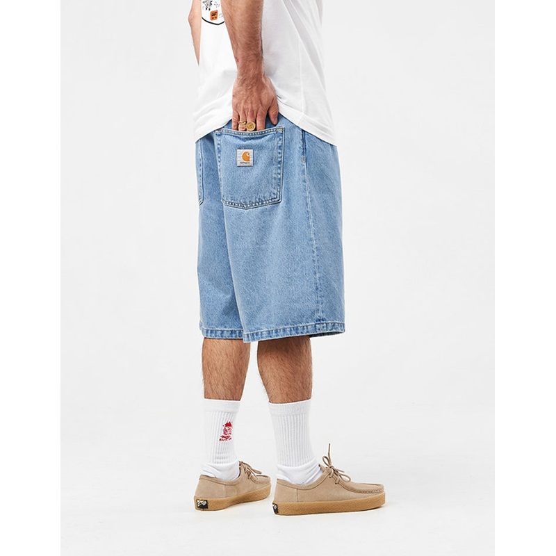 Carhartt WIP Brandon Shorts – Blue (Stone Bleached)