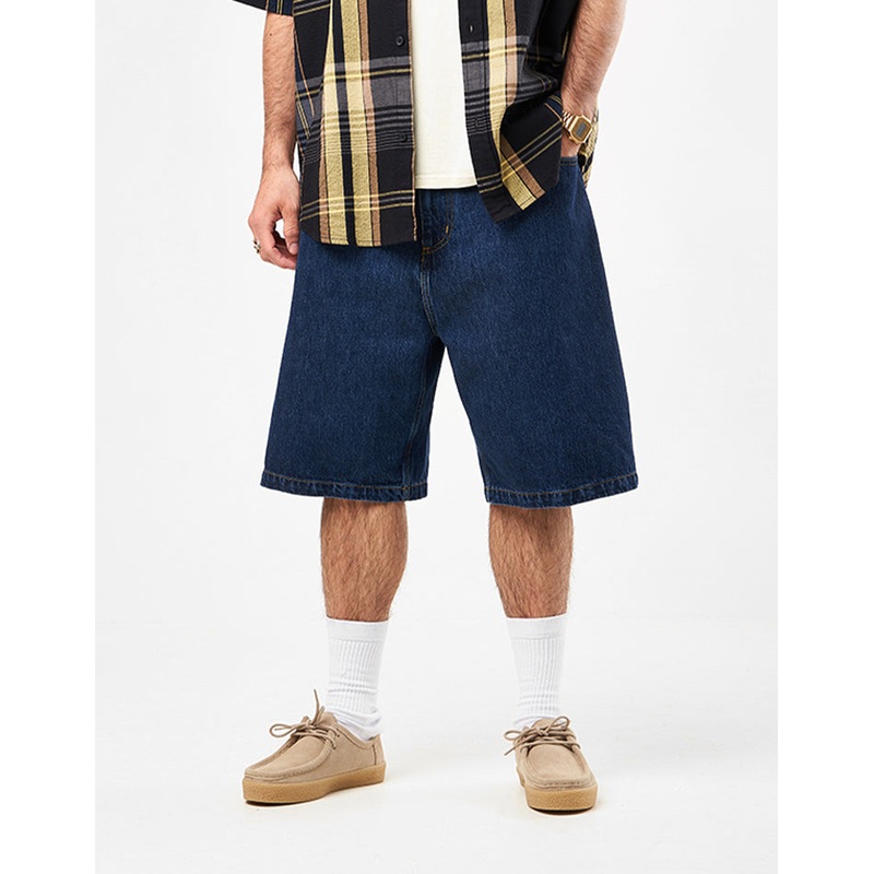 Carhartt WIP Brandon Shorts – Blue (Stone Washed)