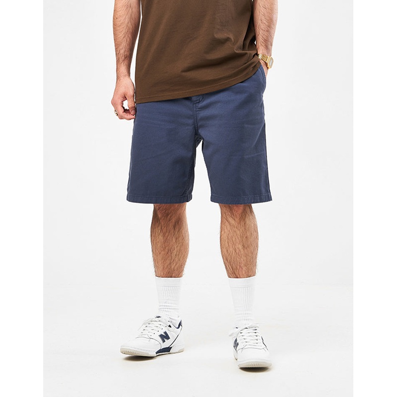 Carhartt WIP Flint Shorts – Dusky Blue (Garment Dyed)