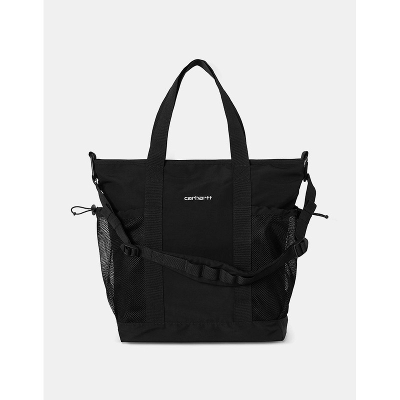Carhartt WIP Irwin Tote Bag – Black/Black/White