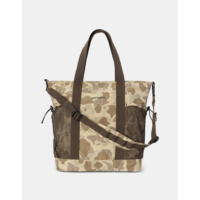 Carhartt WIP Irwin Tote Bag – Camo Duck-Desert/Liberica/Black
