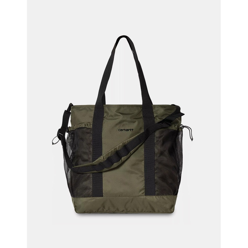 Carhartt WIP Irwin Tote Bag – Turtle/Black/Black