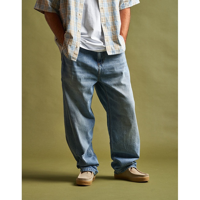 Carhartt WIP OG Single Knee Pant – Blue (Burst Washed)