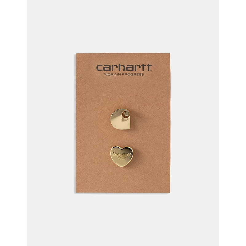 Carhartt WIP Pins Set – Gold