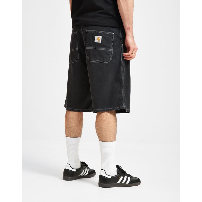 Carhartt WIP Simple Shorts – Black (Heavy Stone Wash)