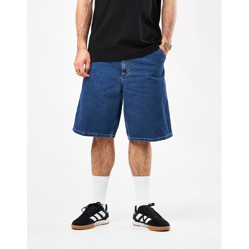 Carhartt WIP Simple Shorts – Blue (Stone Washed)