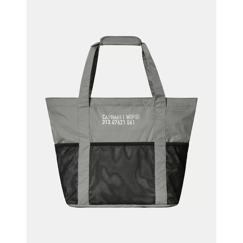 Carhartt WIP Tour Packable Travel Bag – Smoke Green/Reflective
