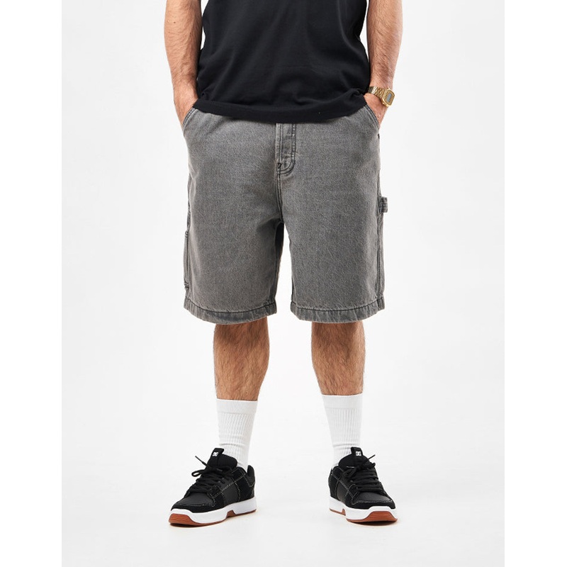 DC Carpenter Baggy Shorts – Medium Grey