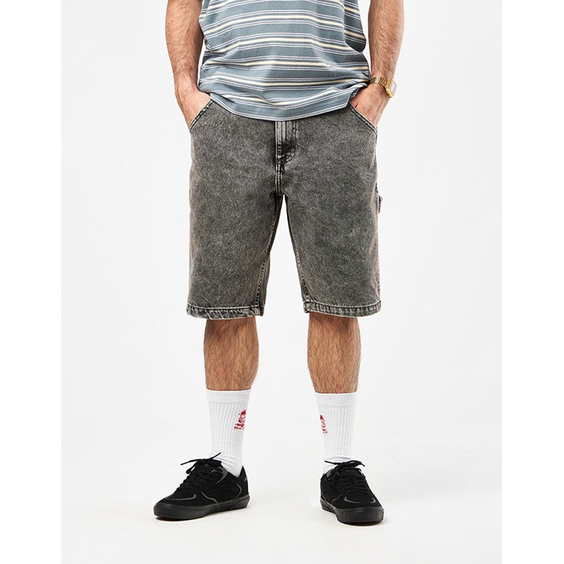 Dickies Garyville Denim Shorts – Light Gray Wash