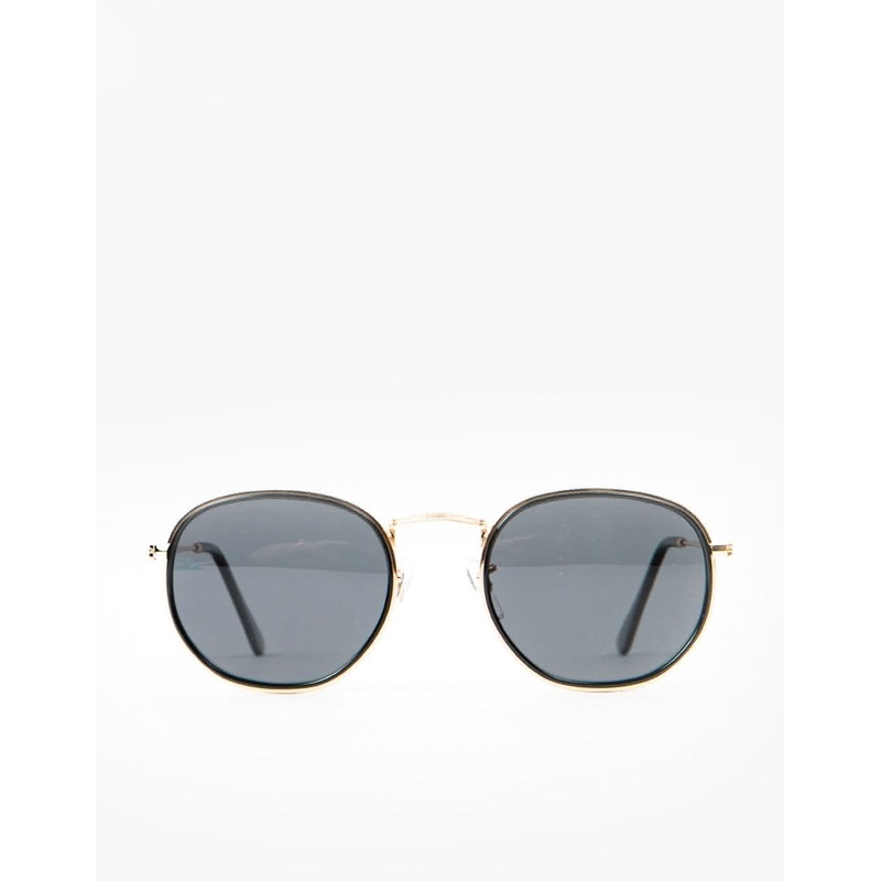 Glassy Sunhater Hudson Polarized Sunglasses – Black/Gold