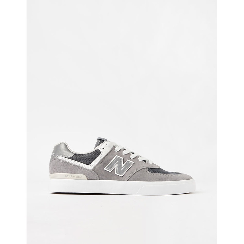 New Balance Numeric 574 Skate Shoes – Grey/White