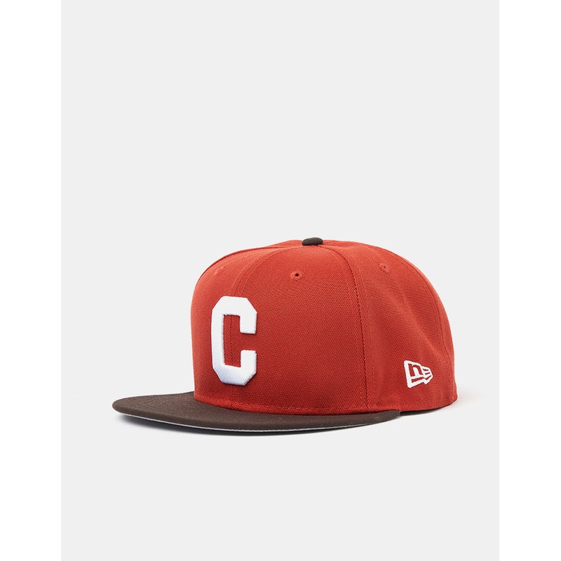 New Era Chicago Cubs Visor Clip 59Fifty Fitted Cap – Rust/Brown