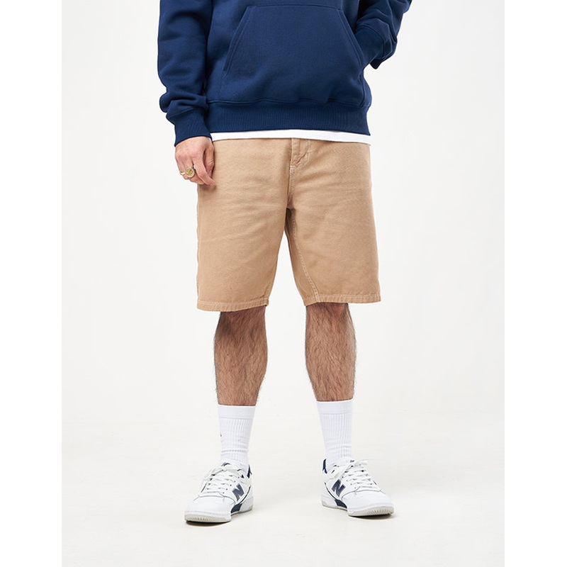 Route One Canvas Carpenter Shorts – Khaki