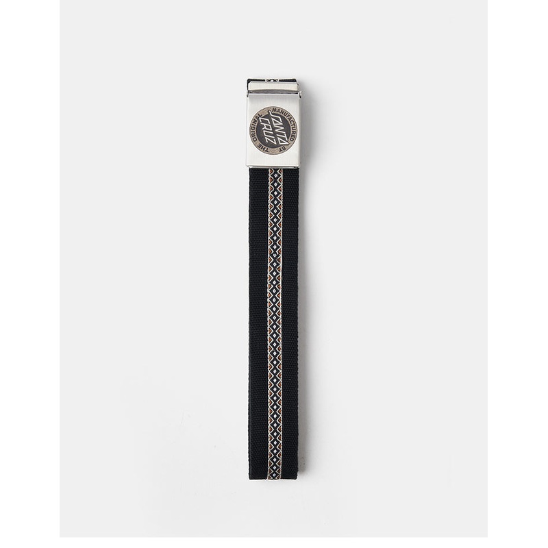 Santa Cruz Carved MFG Web Belt – Black