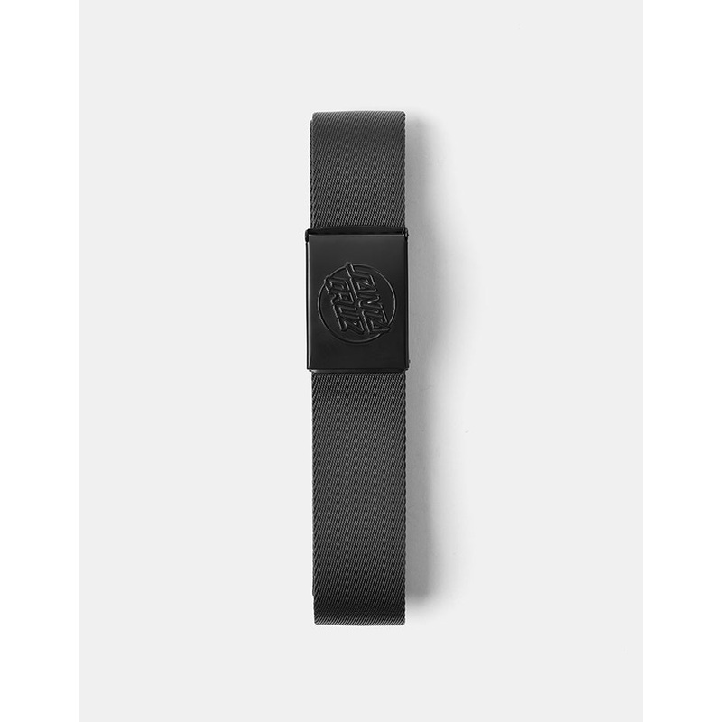 Santa Cruz Opus Dot Embossed Web Belt – Black