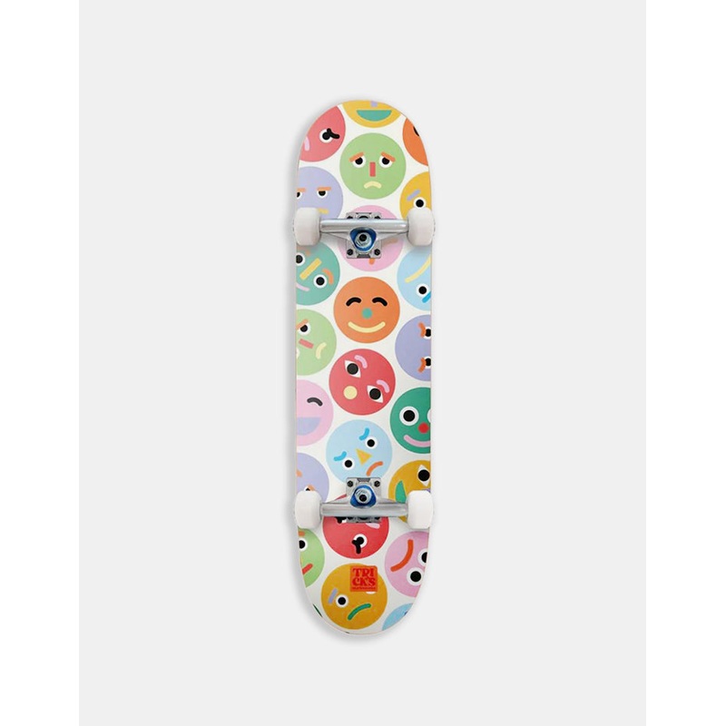 Tricks Emotions Mid Complete Skateboard – 7.25″ x 28″