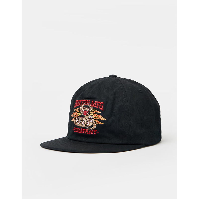 Brixton Hardee Snapback Cap – Black