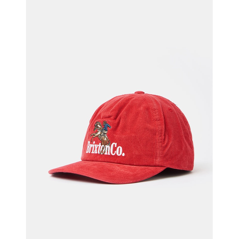 Brixton Inwood Snapback Cap – Red