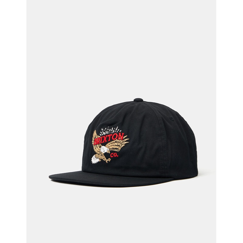 Brixton Keller Snapback Cap – Black