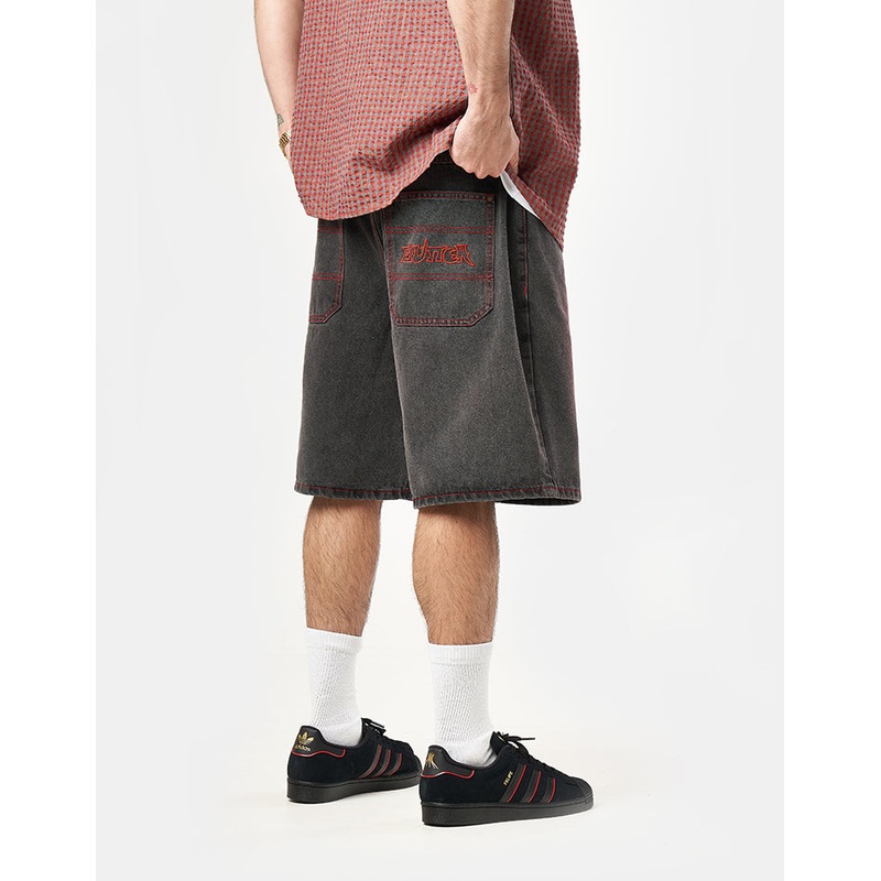 Butter Goods Encounter Denim Shorts – Tinted Washed Black