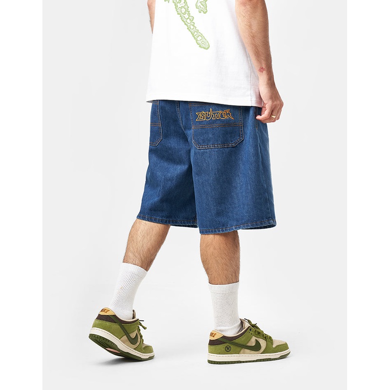 Butter Goods Encounter Denim Shorts – Washed Slub Blue