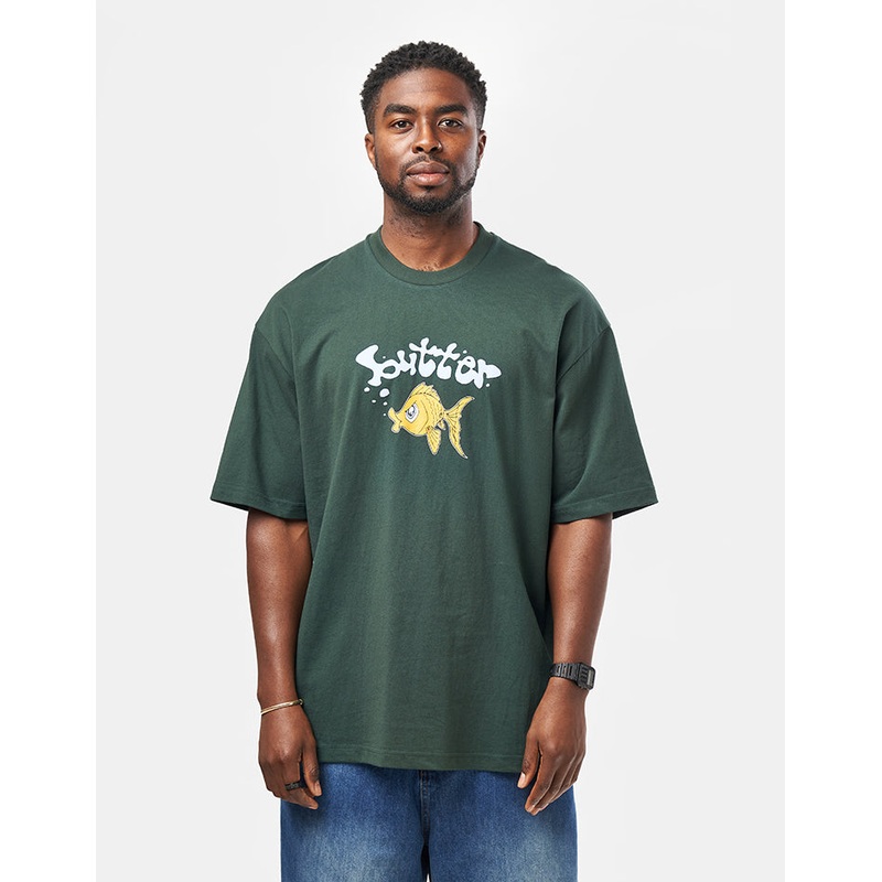 Butter Goods Goldfish T-Shirt – Dark Forest