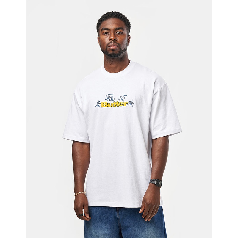 Butter Goods Tempo Logo T-Shirt – White