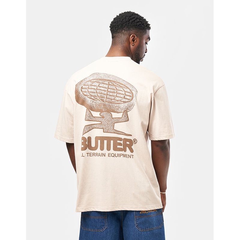 Butter Goods Terrain T-Shirt – Bone