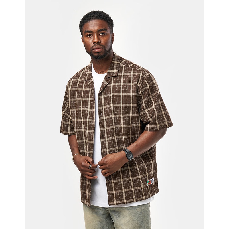 Butter Goods Vacation S/S Shirt – Brown