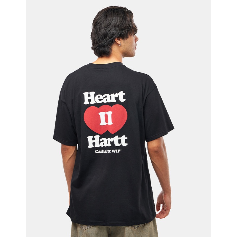 Carhartt WIP Heart II Hartt T-Shirt – Black