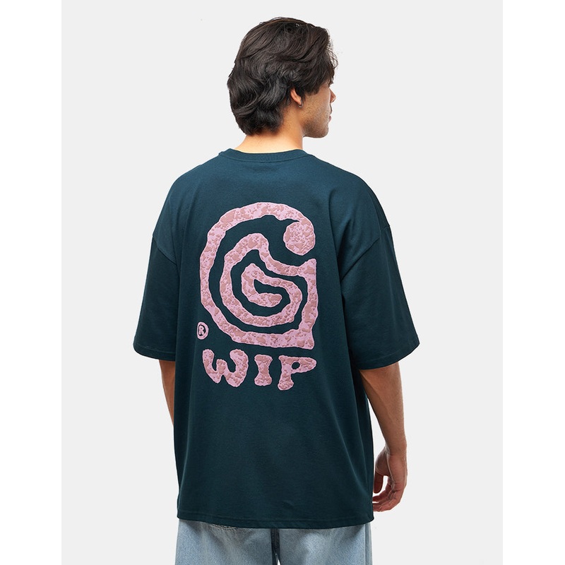 Carhartt WIP Helix T-Shirt – Deep Lagoon