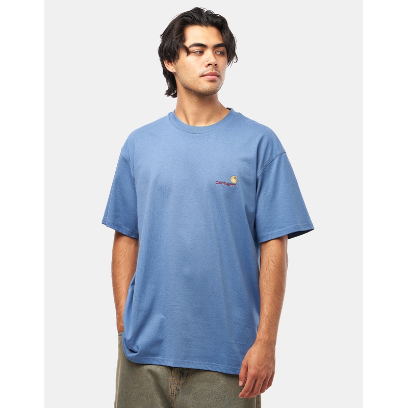 Carhartt WIP S/S American Script T-Shirt – Sorrent