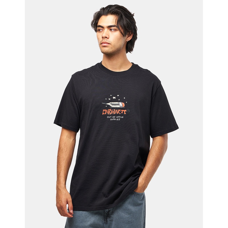 Carhartt WIP Work Life Romance T-Shirt – Black