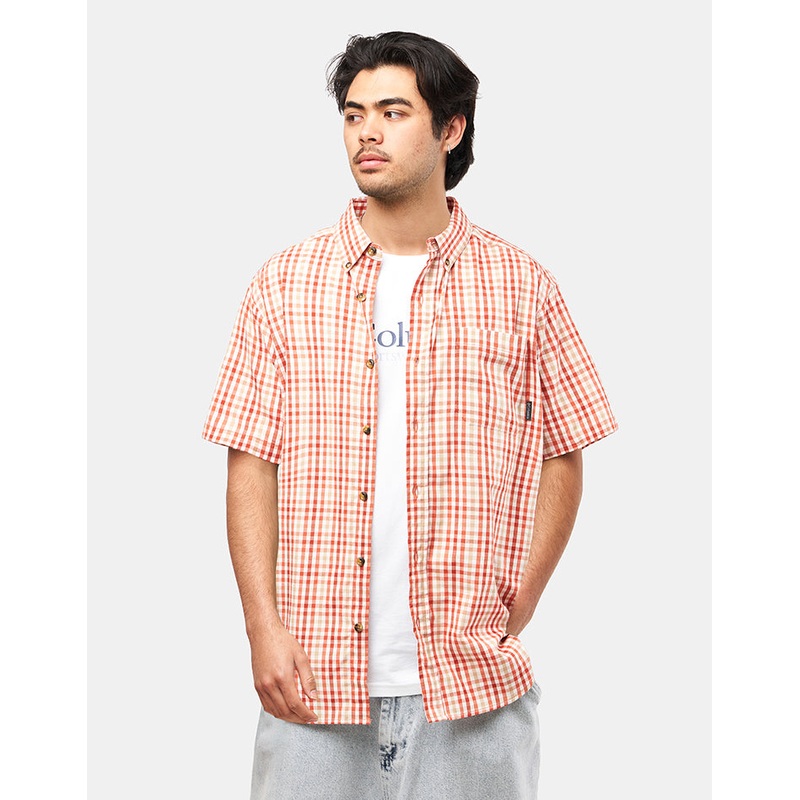 Columbia Rapid Rivers II S/S Shirt – Tuscan/Multi Gingham