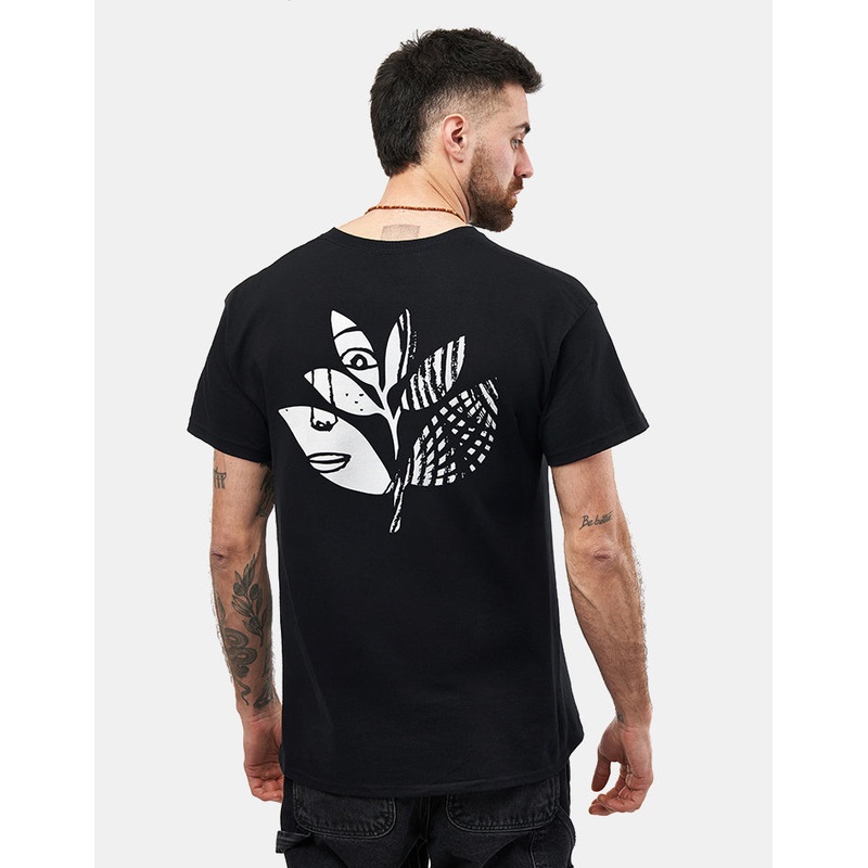 Magenta Femme T-Shirt – Black