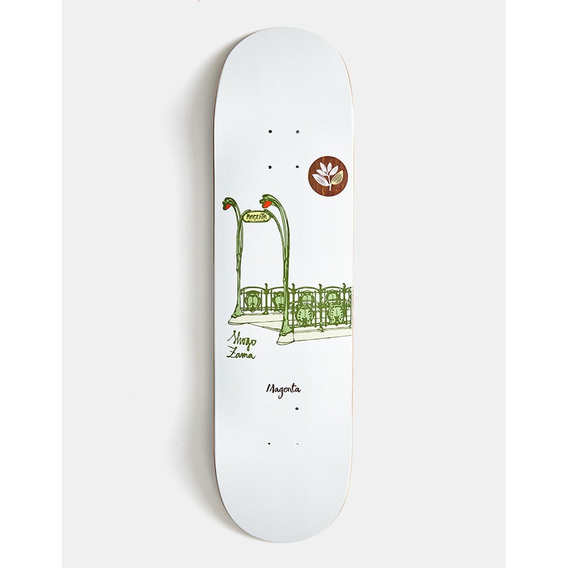 Magenta Zama Relic Series Skateboard Deck – 8.4″