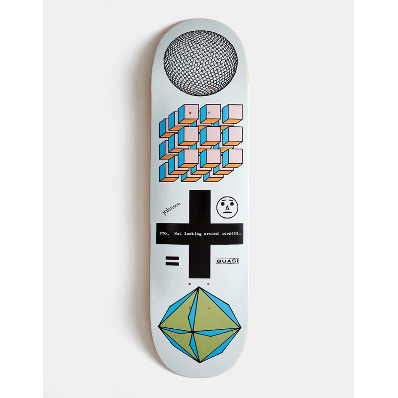 Quasi Johnson ‘3-DPO’ Skateboard Deck – 8.625″