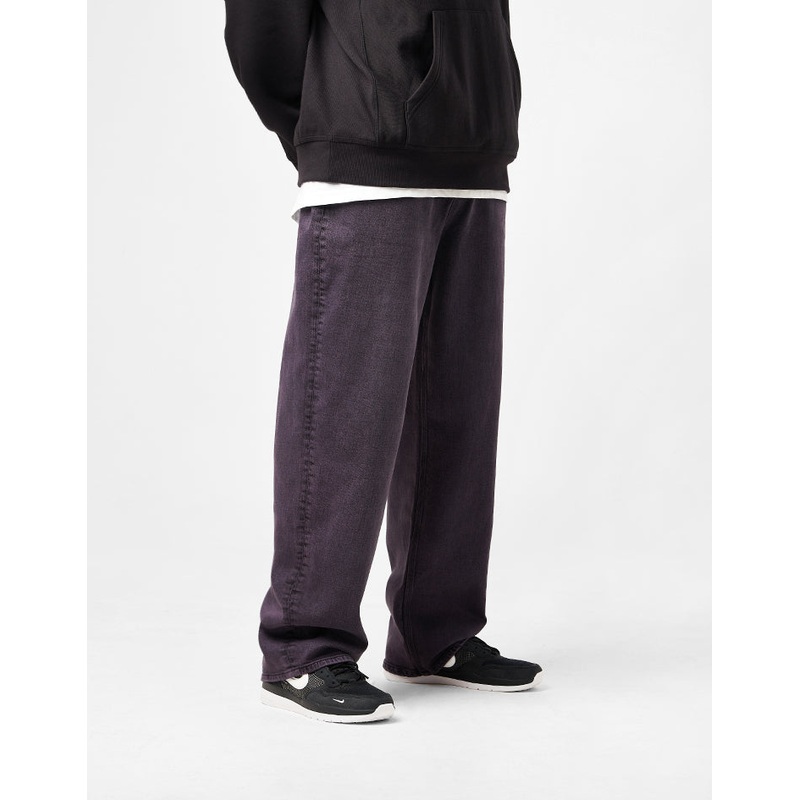 Route One Baggy Denim Jeans – Moderate Purple