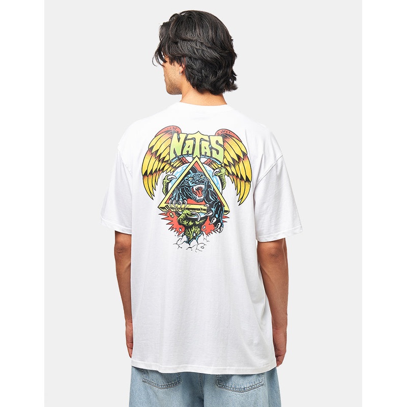 Santa Cruz Natas SC Panther T-Shirt – White