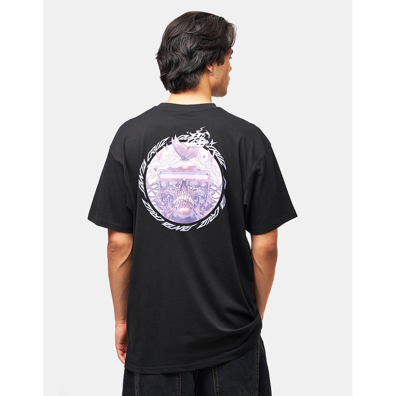 Santa Cruz Wooten Cyber T-Shirt – Black