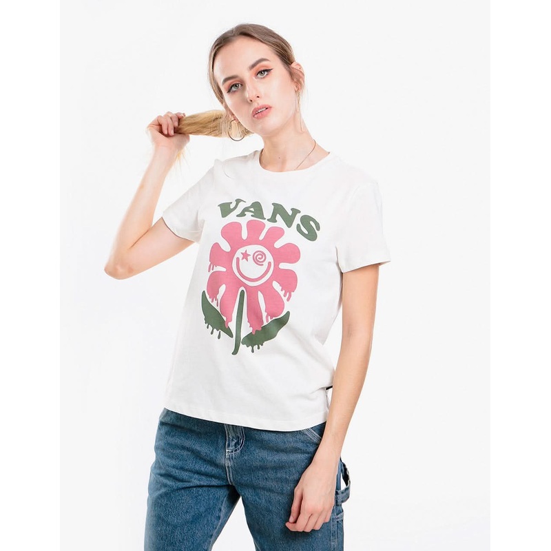 Vans Womens Vacate S/S T-Shirt – Marshmallow