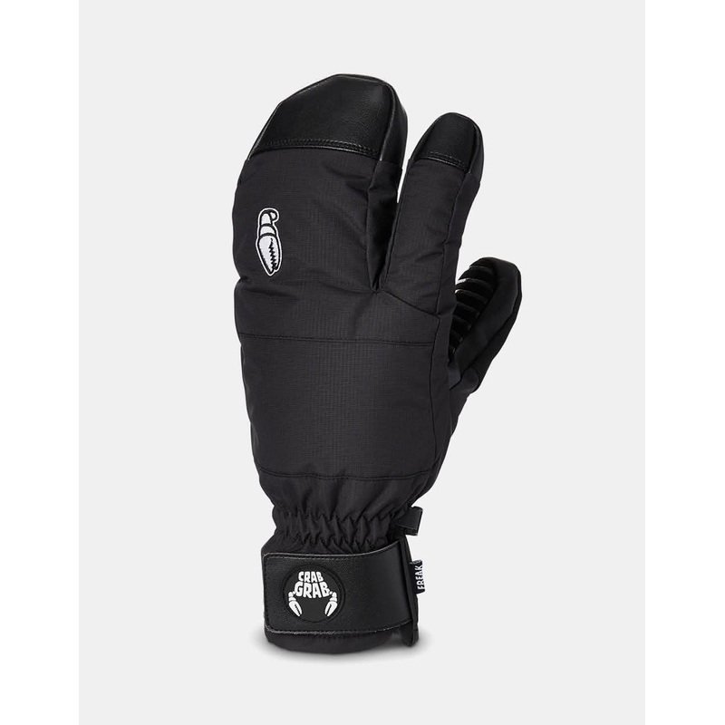 Crab Grab Freak Trigger Snowboard Mitts – Black