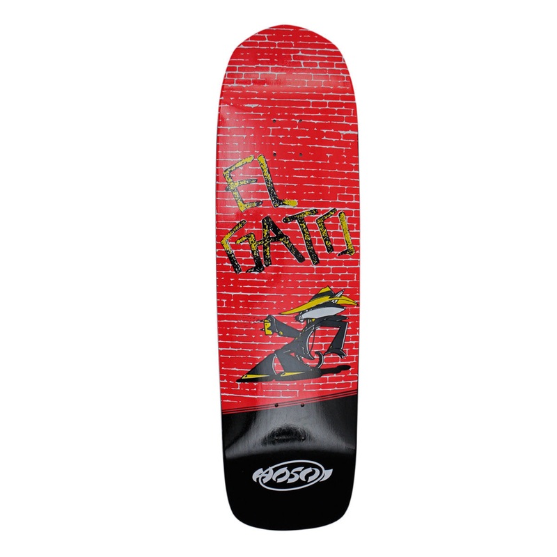 Hosoi Skateboards Eddie Elguera Alley Cat Deck 9″x32.75″