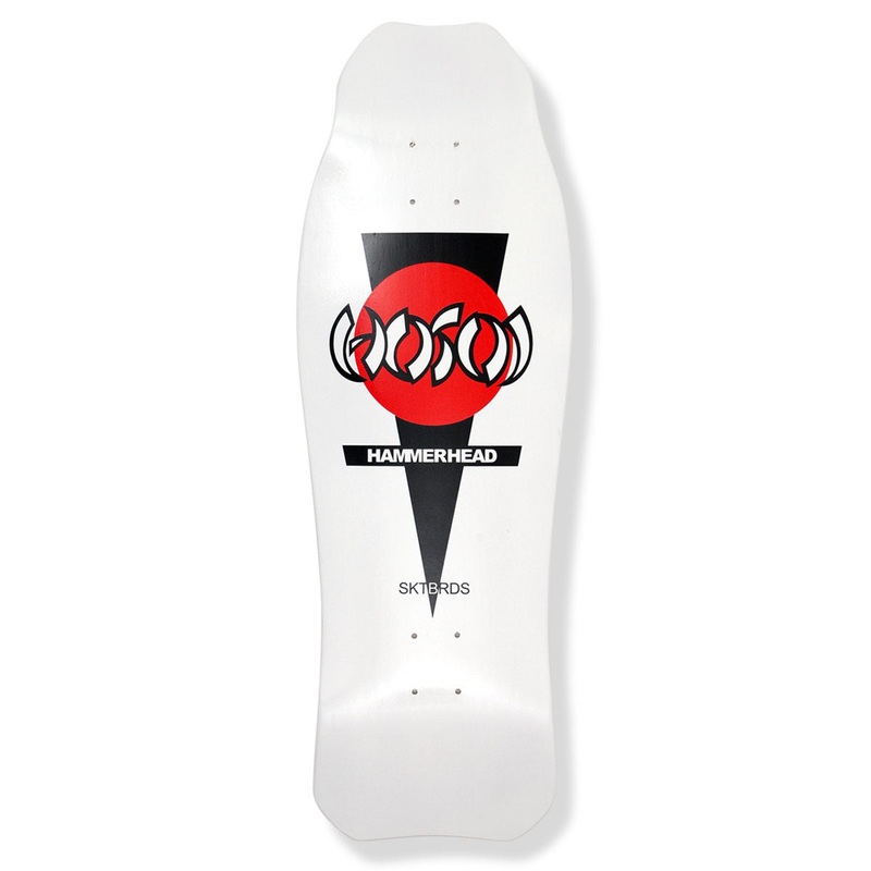 Hosoi Skateboards Hammerhead Double Kick Deck- 10.25″x31″