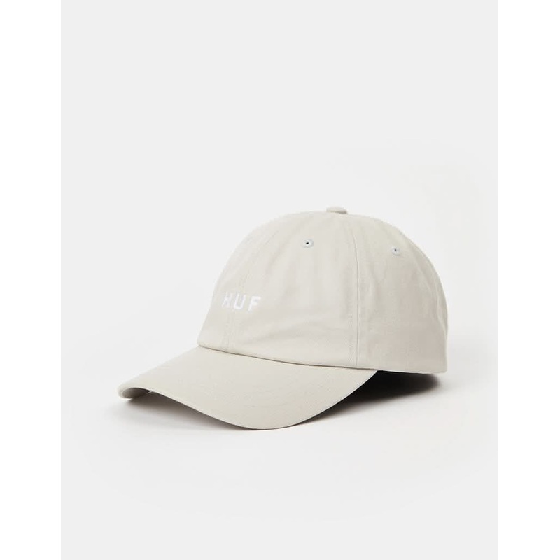 HUF OG Logo Curved Visor Cap – Cream