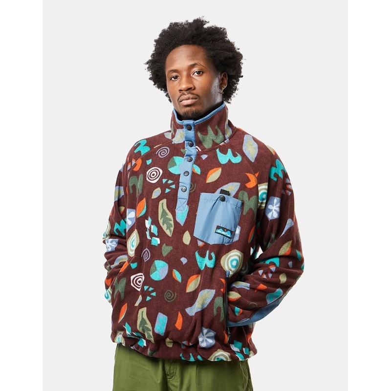 Kavu Teannaway Fleece – Peat Geo