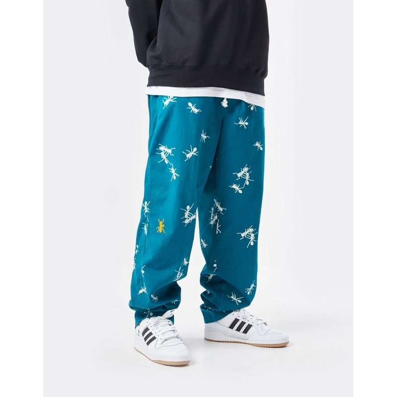 Route One Organic Baggy Pants – Ants Shaded Spruce/Stone