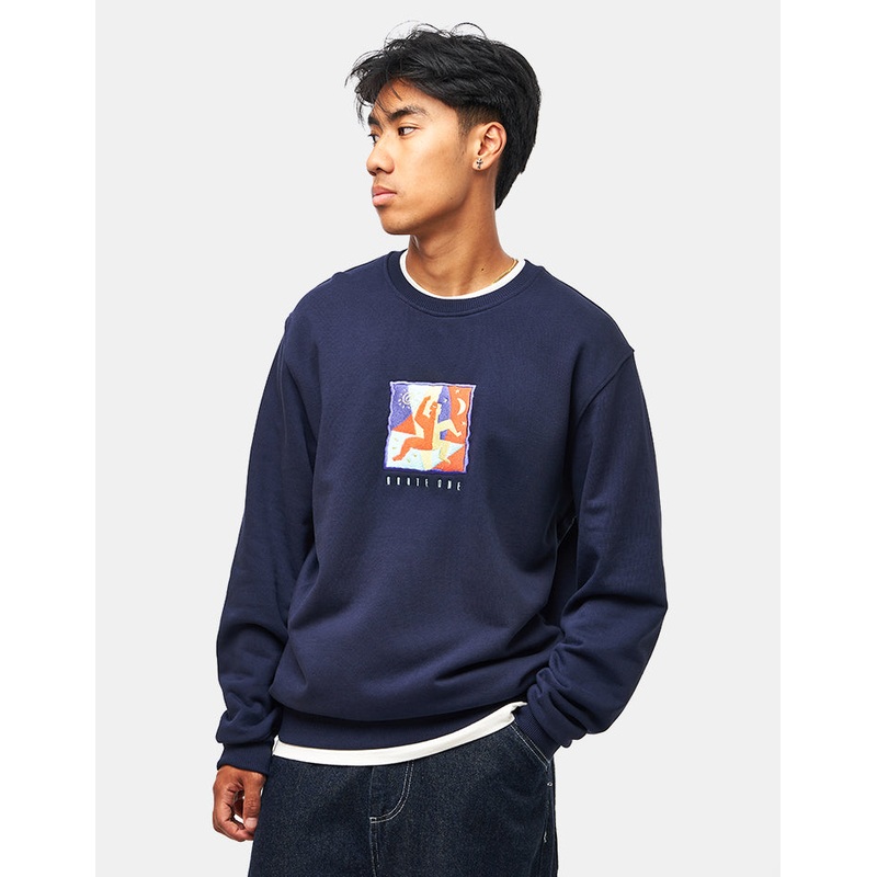 Route One Ritual Heavyweight Sweatshirt – Navy