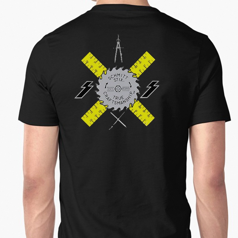 SCHMITT STIX Black T-Shirt – Black