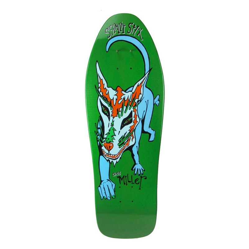 Schmitt Stix Chris Miller Dog Large Re-issue Deck- 10″x31.875″  WB 15.5″